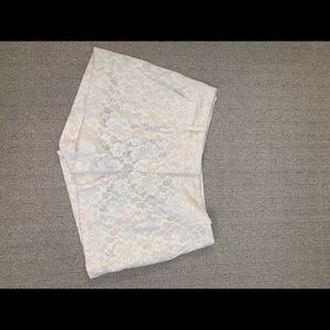 BCBG lace shorts